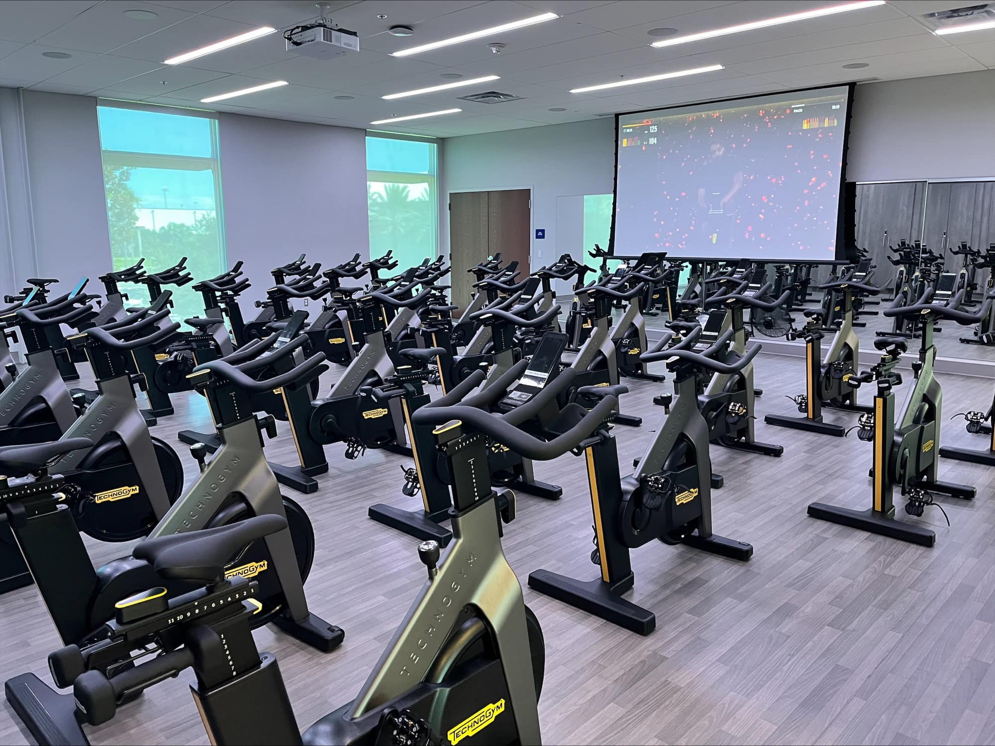 New bikes at the Embry-Riddle Fitness Center