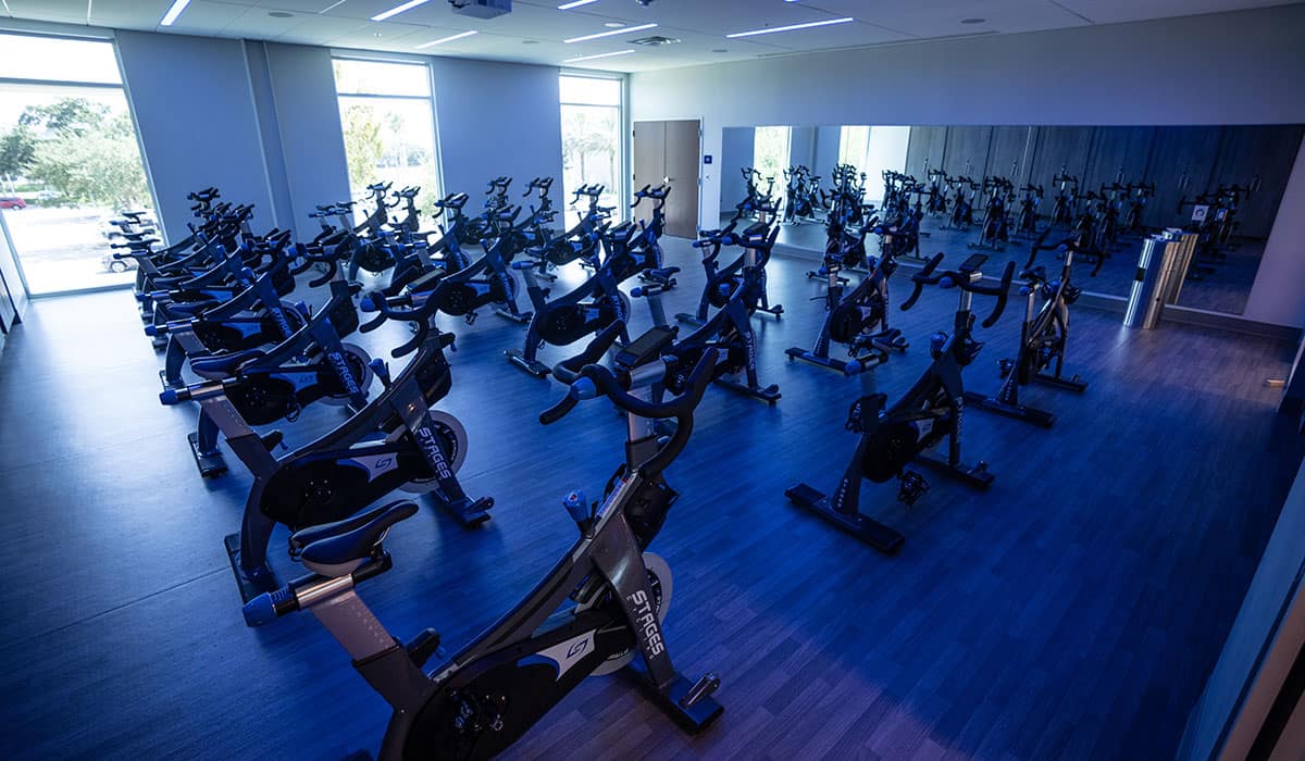 Eagle Fitness Center Cycling Room