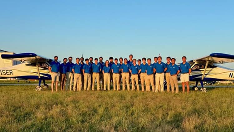 2024 NIFA Flight team at ERAU Daytona Beach