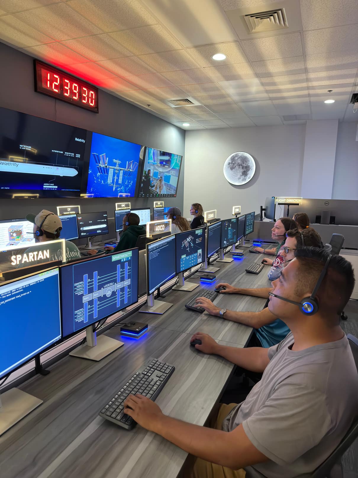 Satellite Mission Control Center
