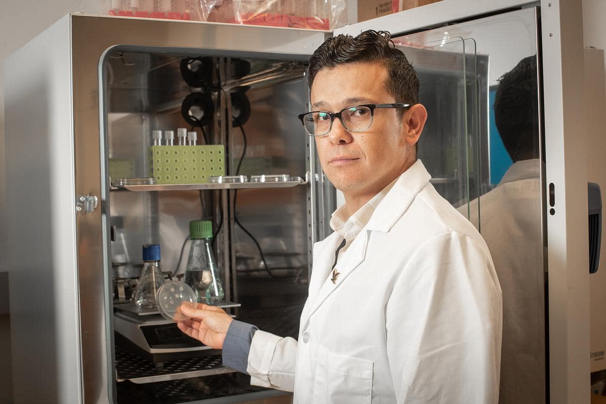 Dr. Hugo Castillois a professor of microbiology in the Aerospace Physiology program.