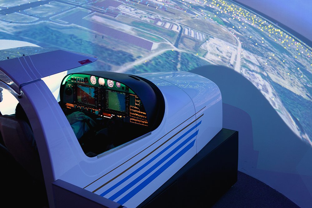Frasca Diamond DA42-VI Level 6 Flight Training Device