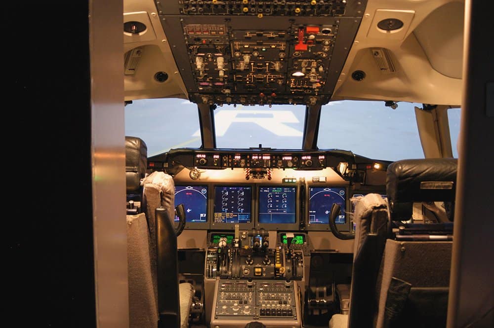 Frasca Level 6 CRJ-200 Regional Jet Flight Training Device