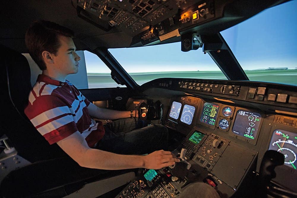 Frasca Level 6 CRJ-200 Regional Jet Flight Training Device