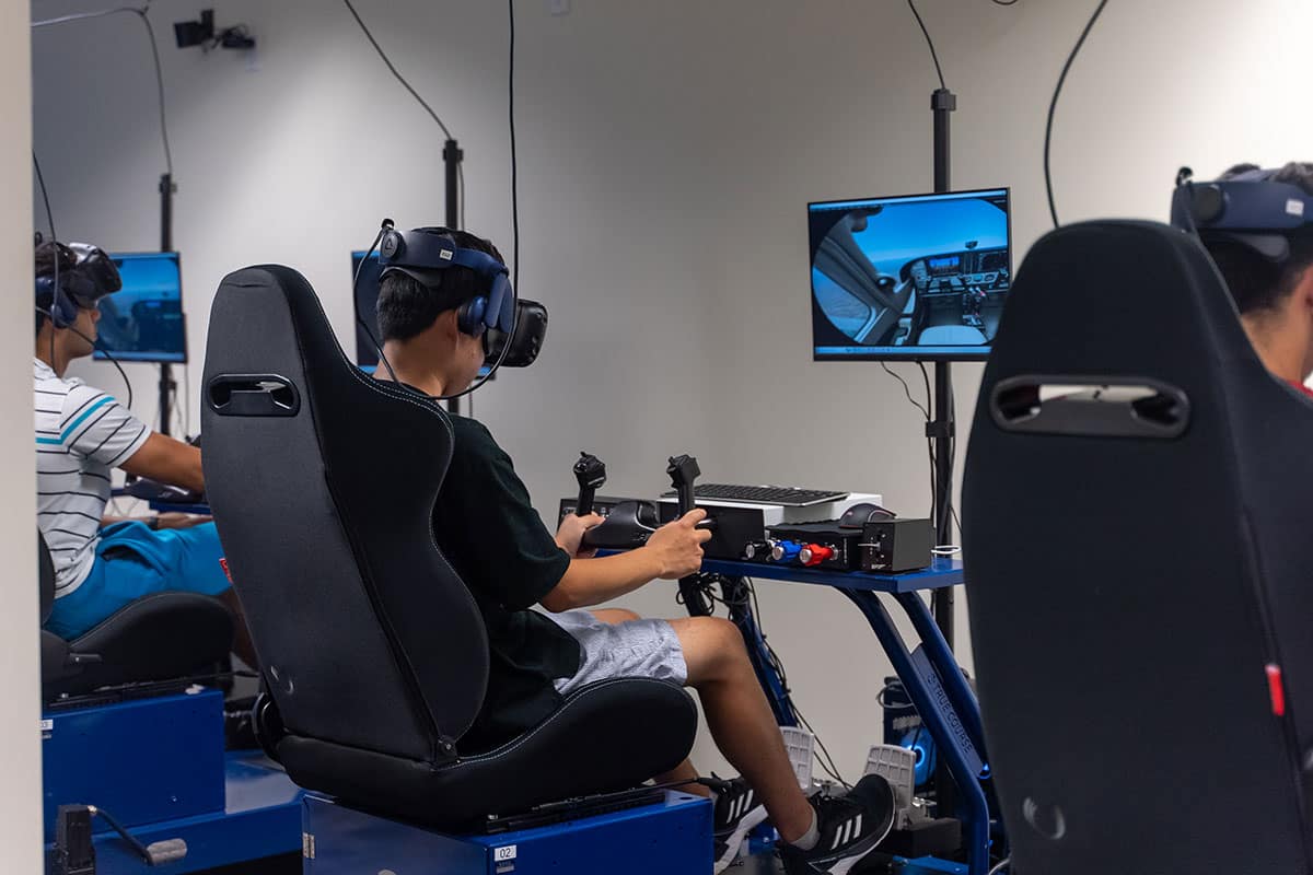 Students in the Preflight Immersion Lab