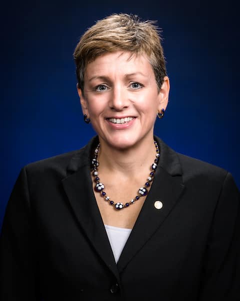 college of arts and sciences dean Karen Gaines