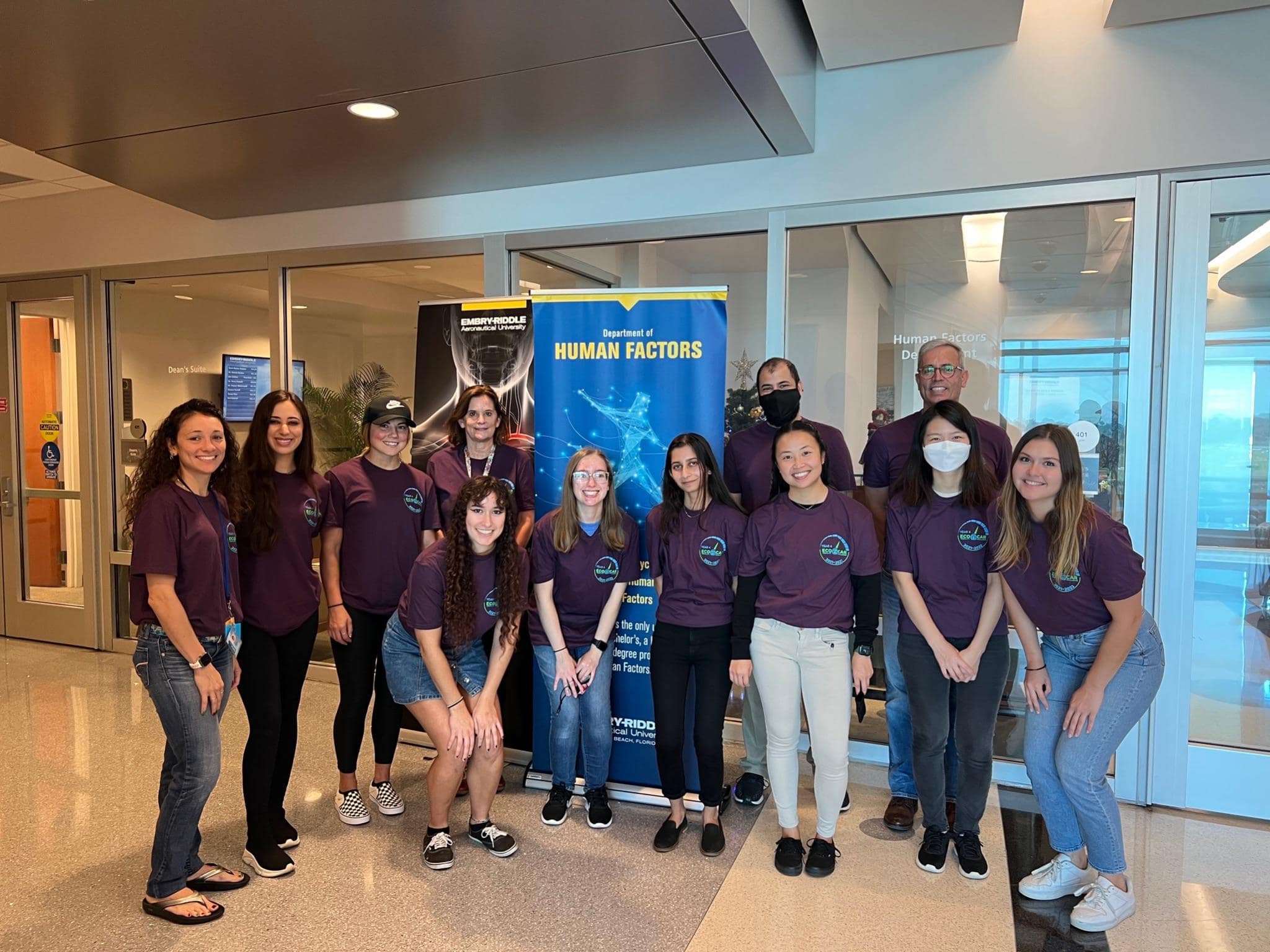 Human Factors students and faculty