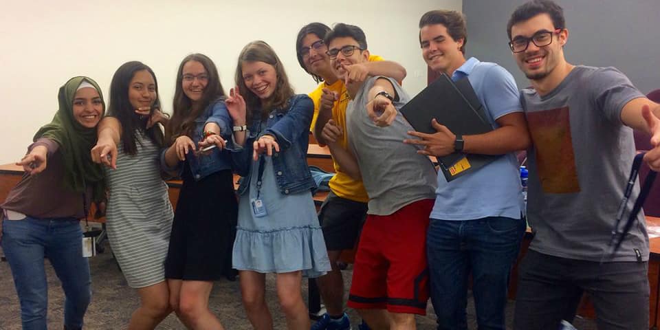 group photo of students