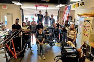 First general meeting of the Women’s Baja SAE Team in the Baja SAE Lab