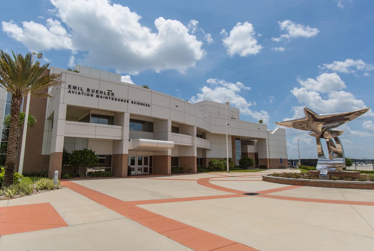 The Emil Buehler Aviation Maintenance Science Building