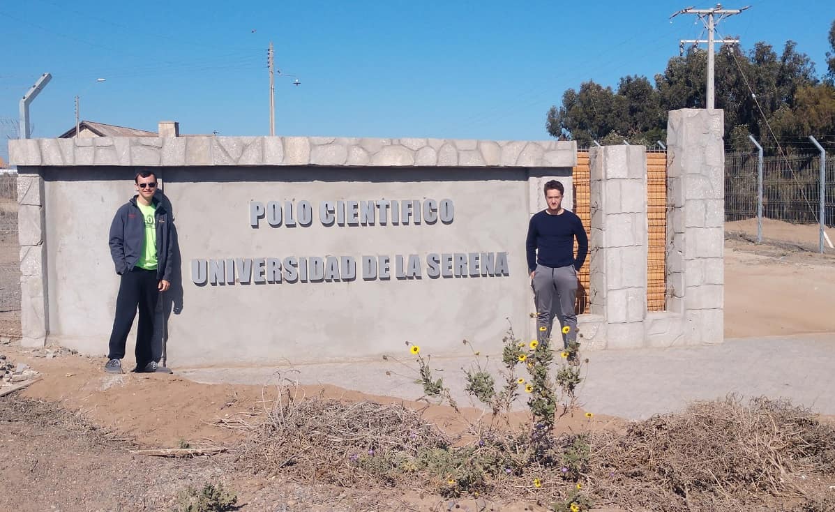 Students at the Universidad de La Serena, Chile