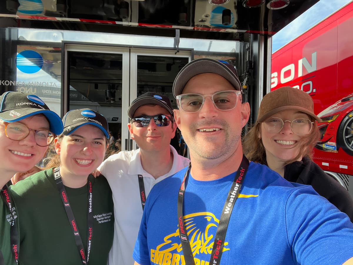 ERAU team at the 24-hour race