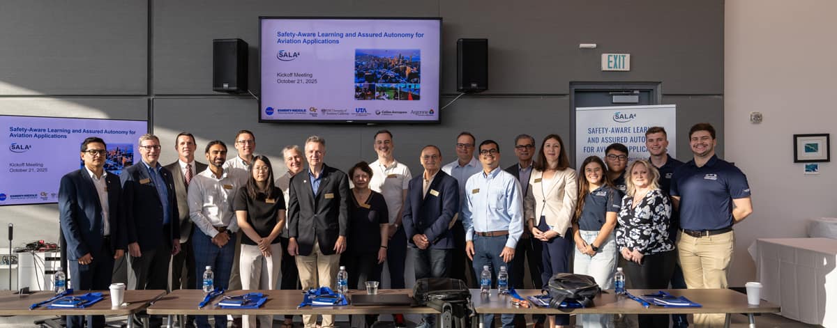 Group shot of the NASA ULI safety team.