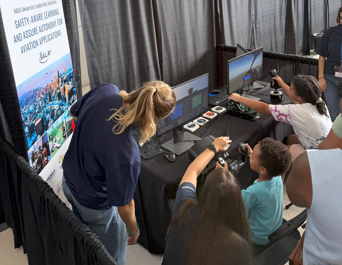 Students at STEM Day