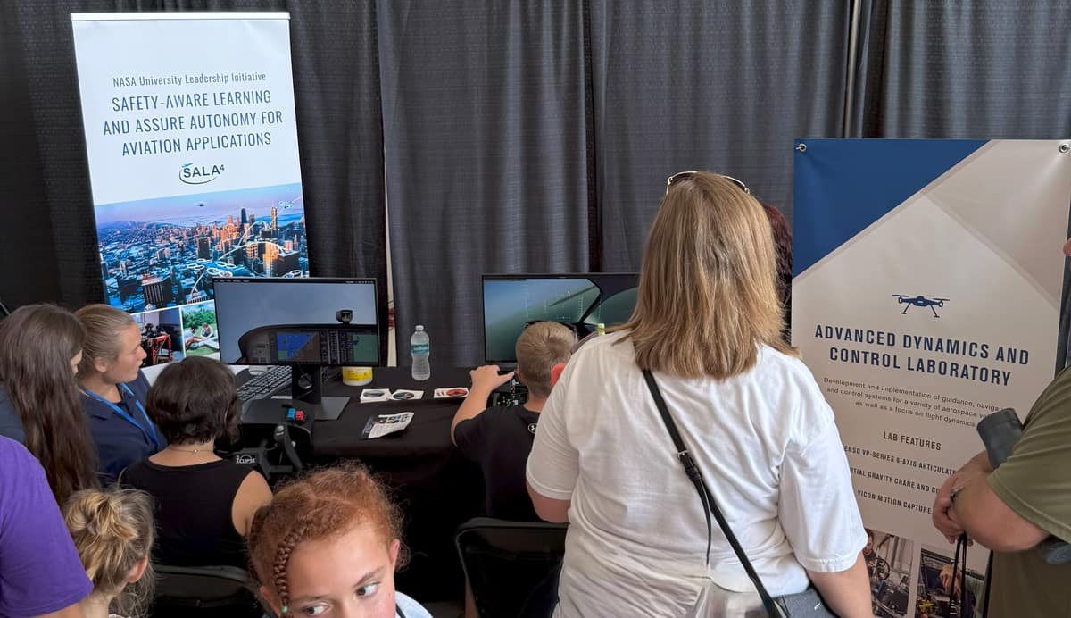 Students at STEM Day