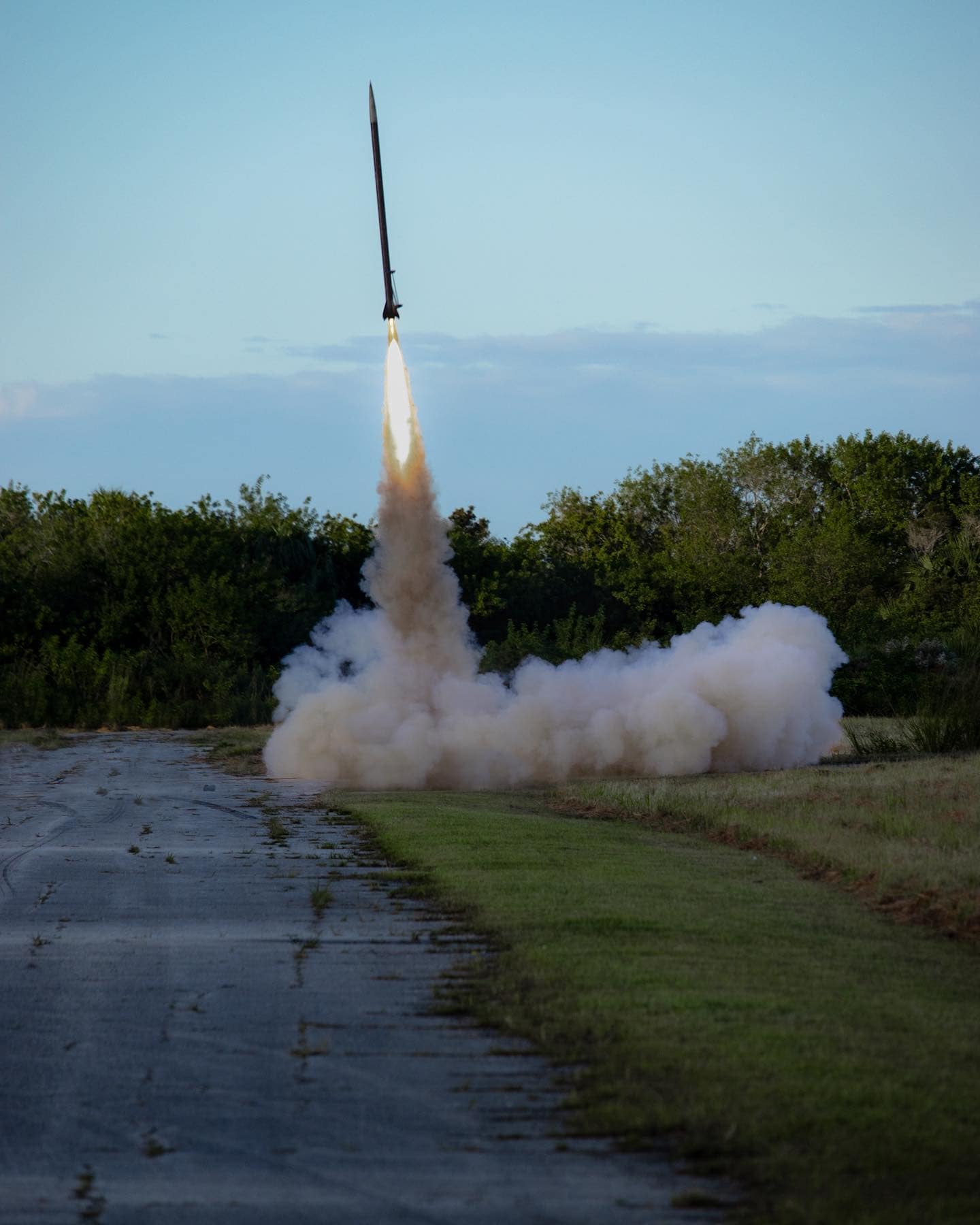 Artemis Rocket Launching