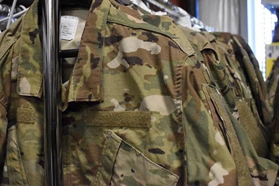 Army uniforms